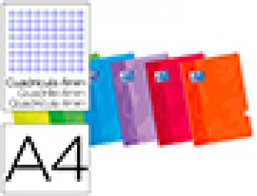 Caderno escolar oxford 48 folhas din a4 quadriculado 4 mm , Oxford , 49372 , 8412771085100